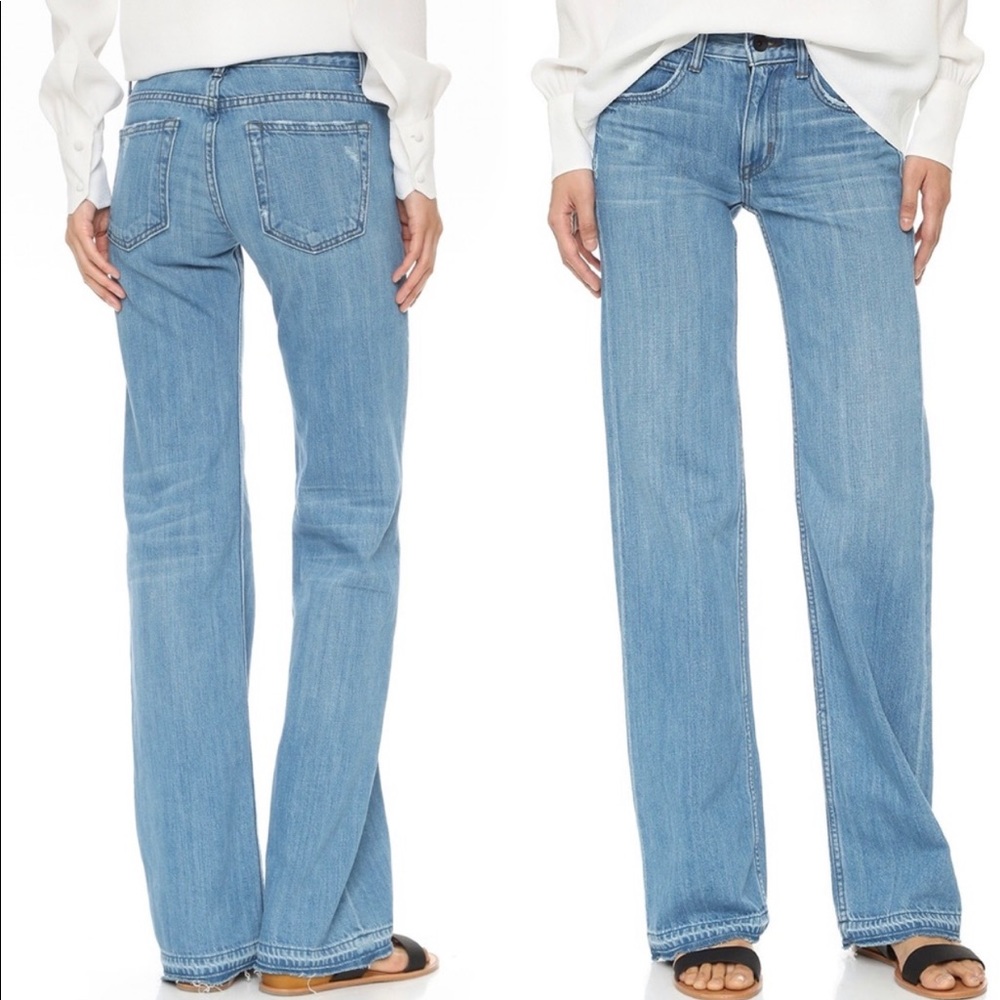 NWT Helmet Lang flare jeans